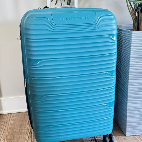 DELSEY Paris Dune Hardside Exp Luggage Spinner Wheels, Checked-Medium 25 Inch - Picture 10 of 16